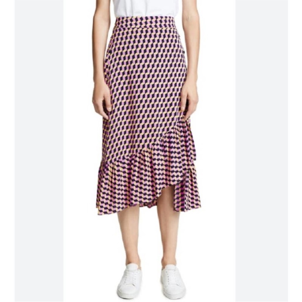 Baum Und Pferdgarten Silva Violet Stairs Midi Skirt